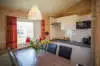Zit eethoek Finse bungalow 5 personen de Riesen Terschelling