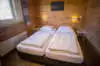 Twee bedden Finse bungalow de Riesen Terschelling