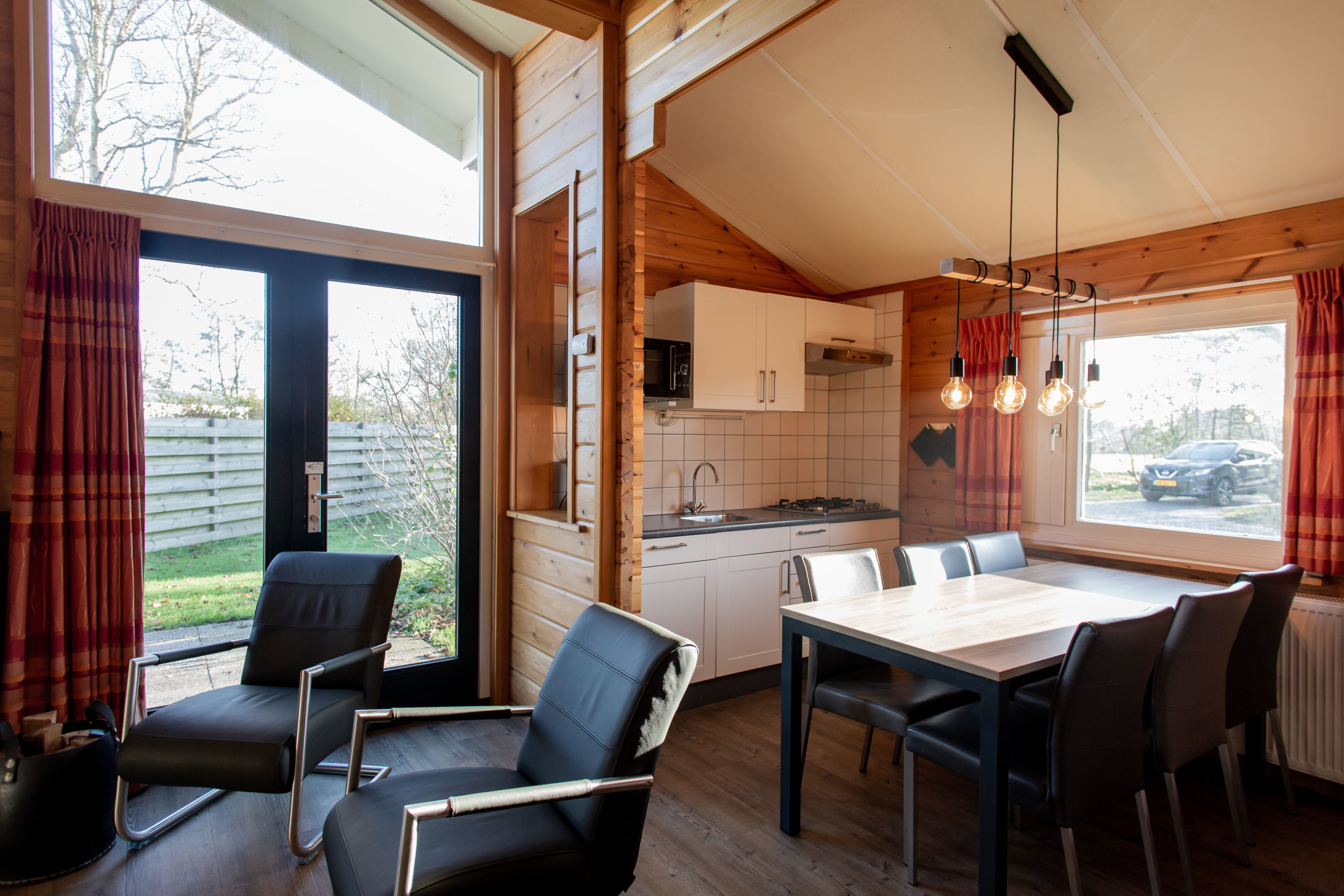Finse bungalow - Houtkachel