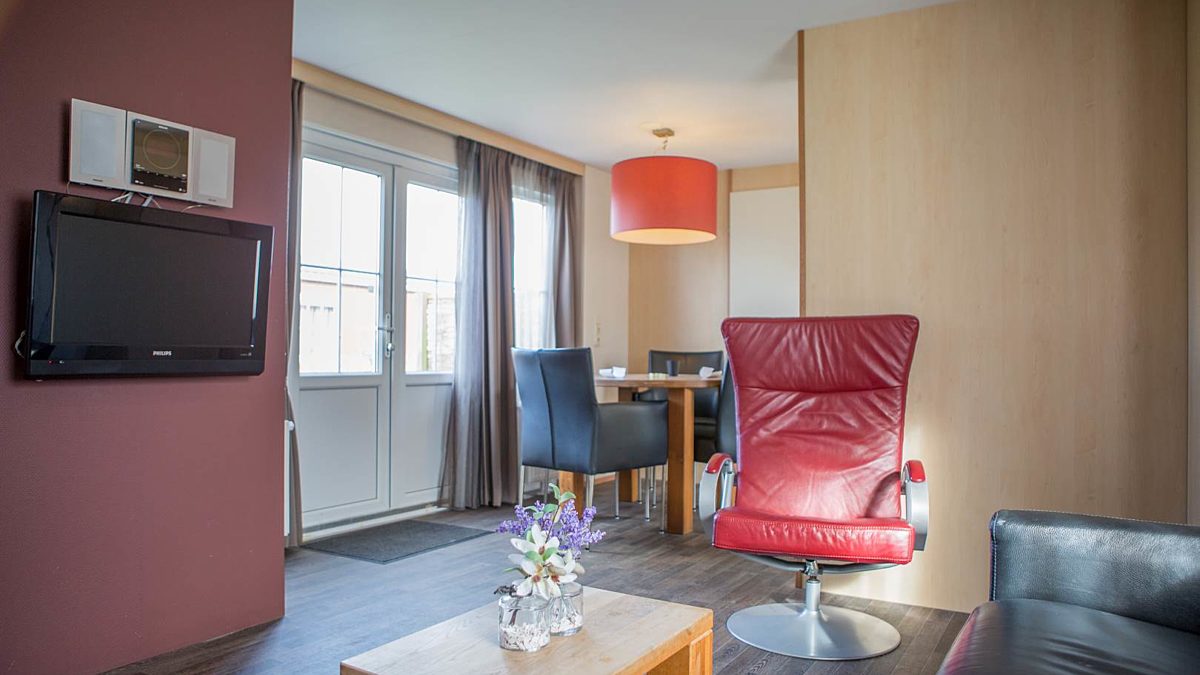Woonkamer Duinbungalow Tjermelan Terschelling Recreatie