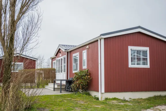 Zitje voor Duinbungalow Tjermelan Terschelling Recreatie