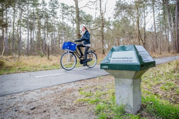 Alle dorpen op de fiets bereikbaar op Terschelling