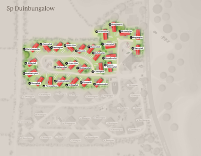 De Riesen plattegrond 5p Duinbungalow