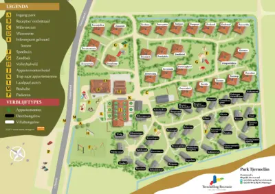PLATTEGROND Tjermelan