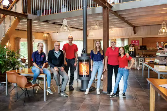 Team de mensen werknemers Terschelling Recreatie